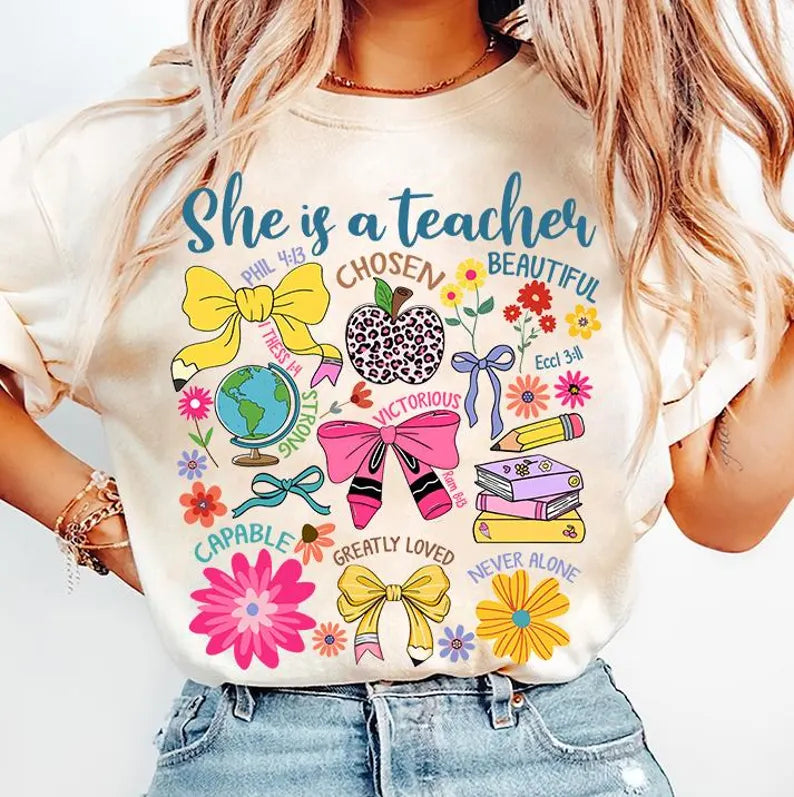 She is a Teacher