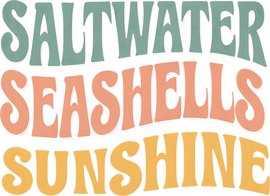 saltwater seashells sunshine